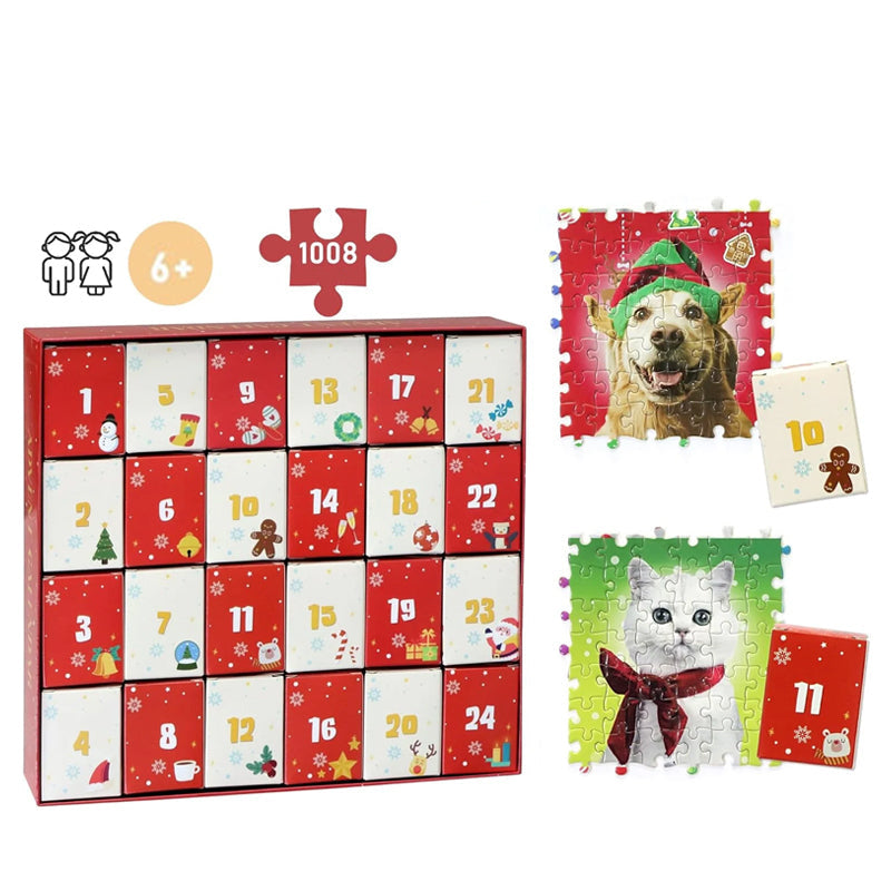 Christmas Advent Calendar Jigsaw Puzzle