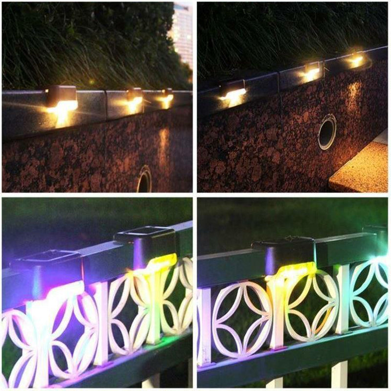 Solar Outdoor Stair Lights (4PCS)