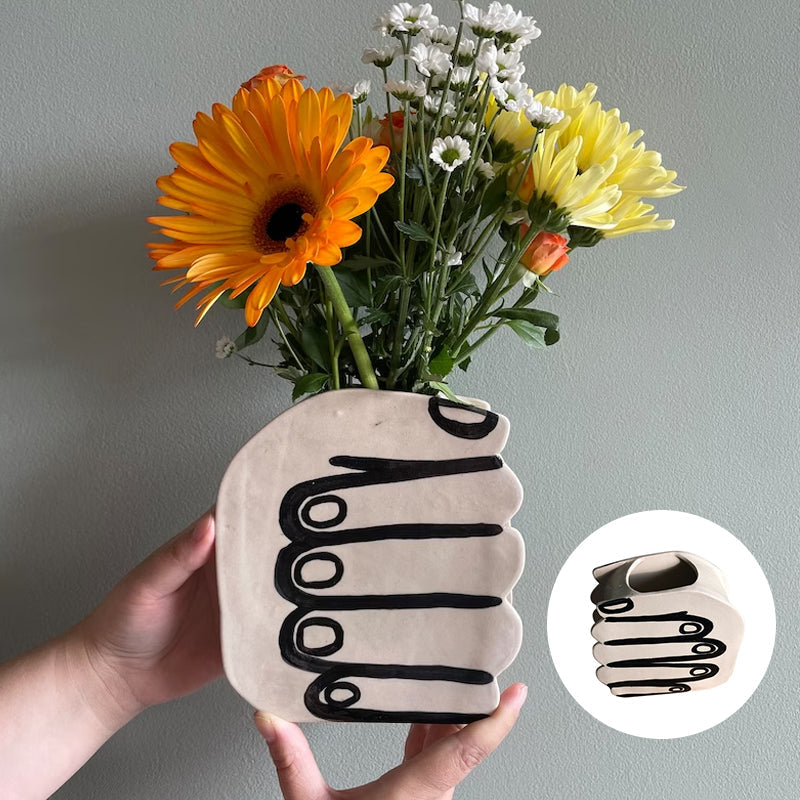 Unique Hand Vase