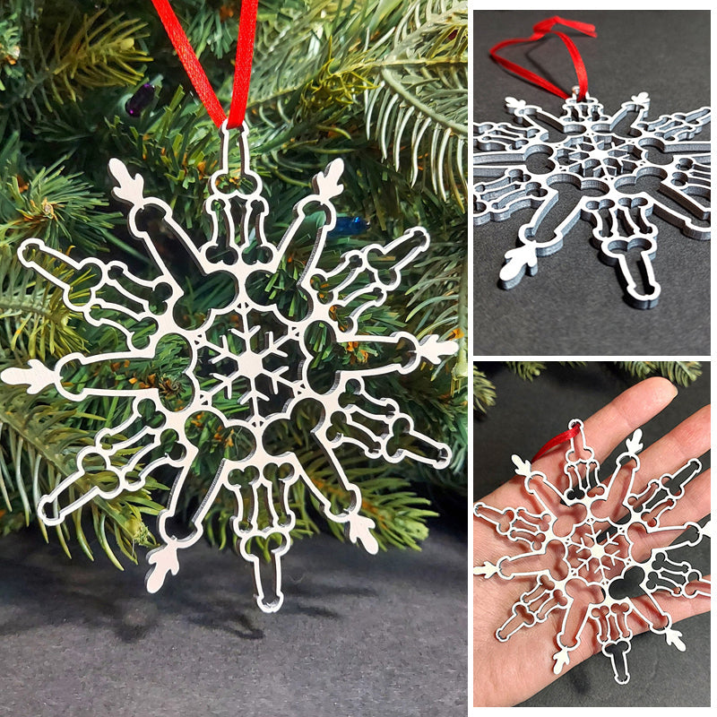 Funny Snowflake Ornament