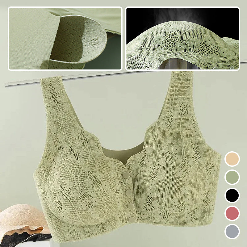 Comfortable & Convenient Front Button Bra