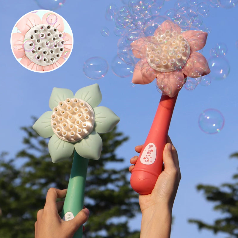 Sunflower Shape 23-hole Bubble Machine