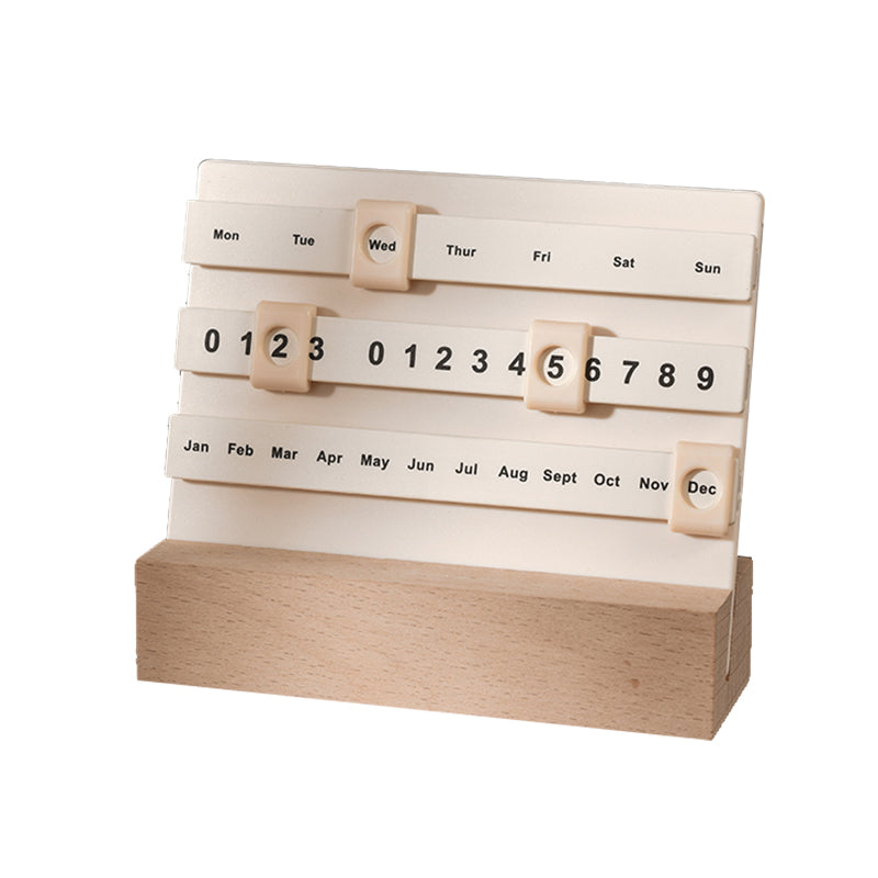 2024 Wooden Perpetual Calendar