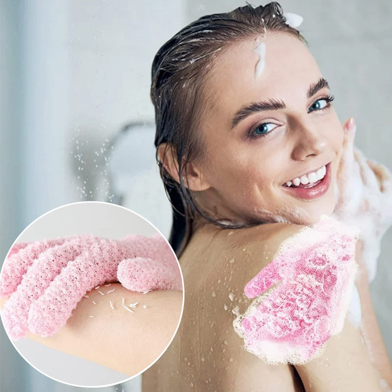 Deep Cleaning Exfoliating Bathing Gloves